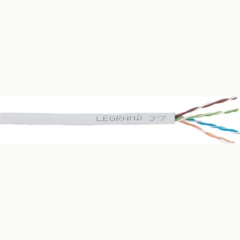 Кабель для локальных сетей LEGRAND категория 5е U/UTP 4 пары PVC 305 м