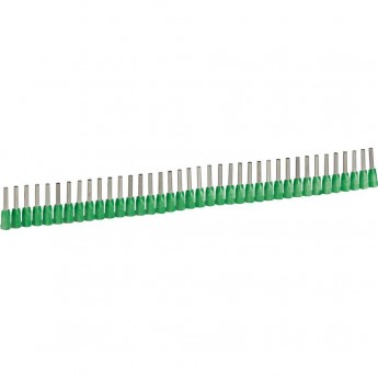 Наконечник с изолированным фланцем LEGRAND Starfix для кабелей сечением 0,34 мм² зеленый