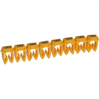 Маркер LEGRAND CAB 3 для кабеля 1,5-2,5 мм² заглавная буква R