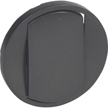 Лицевая панель LEGRAND Celiane выключатель 1-полюсный / переключатель Кат. № 0 670 01/02/05/31/32 графит