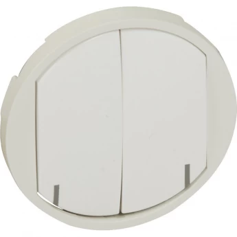 Клавиша управляющего устройства MyHome Play Zigbee 2-канального белый