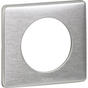 Рамка LEGRAND Celiane металлик 1 пост алюминий