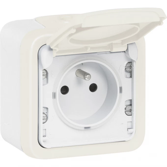 Коробка LEGRAND Plexo для накладного монтажа с мембранными сальниками 1 пост белый 069689 Коробка LEGRAND Plexo для накладного монтажа с мембранными сальниками 1 пост белый 069689