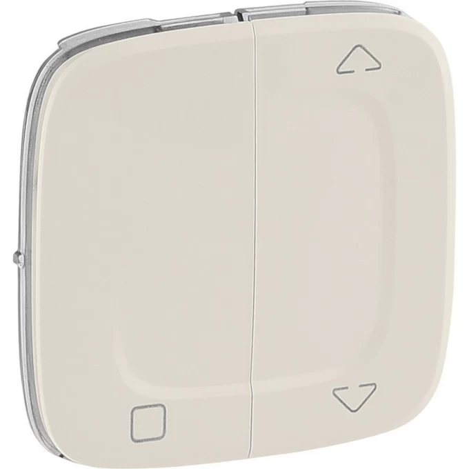 Лицевая панель LEGRAND Valena ALLURE MyHome Play Zigbee для радиоуправляющего устройства управления жалюзи/рольставень слоновая кость 754844 Лицевая панель LEGRAND Valena ALLURE MyHome Play Zigbee для радиоуправляющего устройства управления жалюзи/рольставень слоновая кость 754844