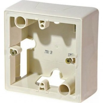 Коробка установочная LEGRAND ОП VALENA 1п слоновая кость Коробка установочная LEGRAND ОП VALENA 1п слоновая кость