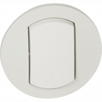 Лицевая панель LEGRAND Celiane для одноклавишного переключателя IP 44, белая