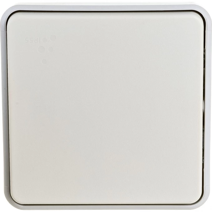 Переключатель LEGRAND Plexo проходной одноклавишный 10A, IP55, белый 69611 Переключатель LEGRAND Plexo проходной одноклавишный 10A, IP55, белый 69611