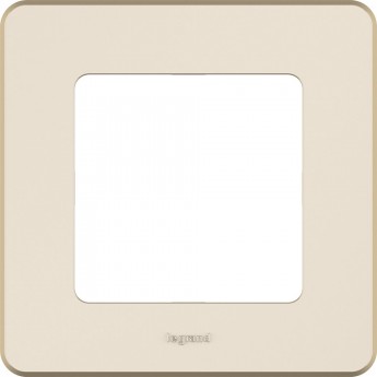Рамка LEGRAND INSPIRIA 1 пост слоновая кость