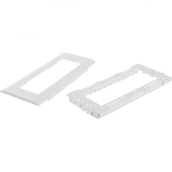 Суппорт LEGRAND Mosaic 6 модулей для кабель-каналов Metra 85х50, 100х50, 130х50