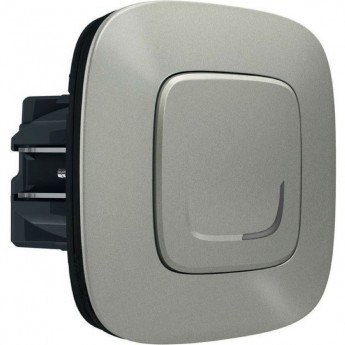 Умный проводной выключатель/светорегулятор LEGRAND Valena Allure with NETATMO 5-300 Вт, алюминий