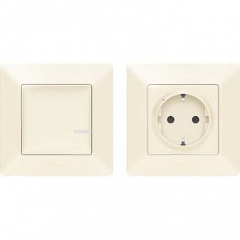 Пакет для управления бытовыми электроприборами LEGRAND Valena Allure with NETATMO, слоновая кость