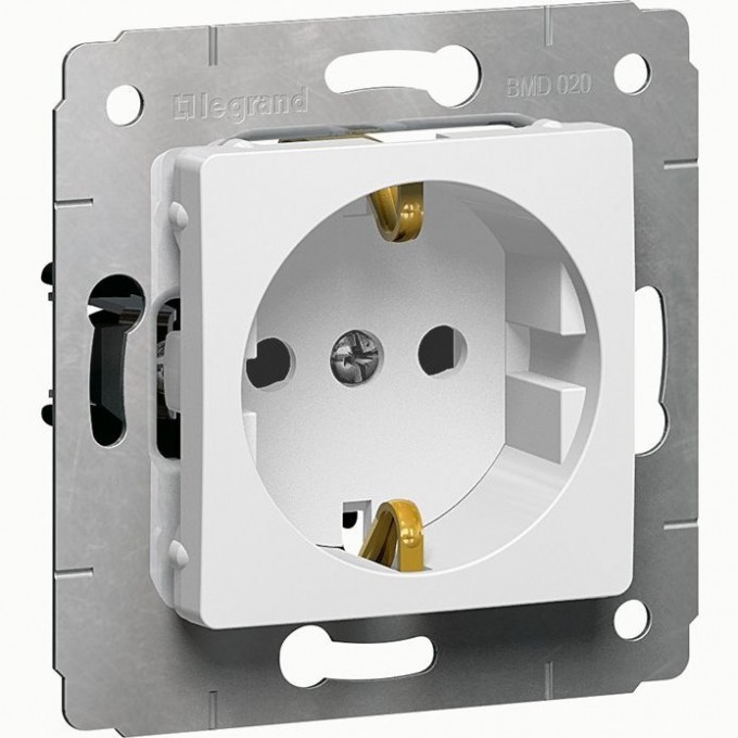 Розетка LEGRAND Cariva 2К+3 немецкий стандарт 16 А 250 В белый 773659 Розетка LEGRAND Cariva 2К+3 немецкий стандарт 16 А 250 В белый 773659